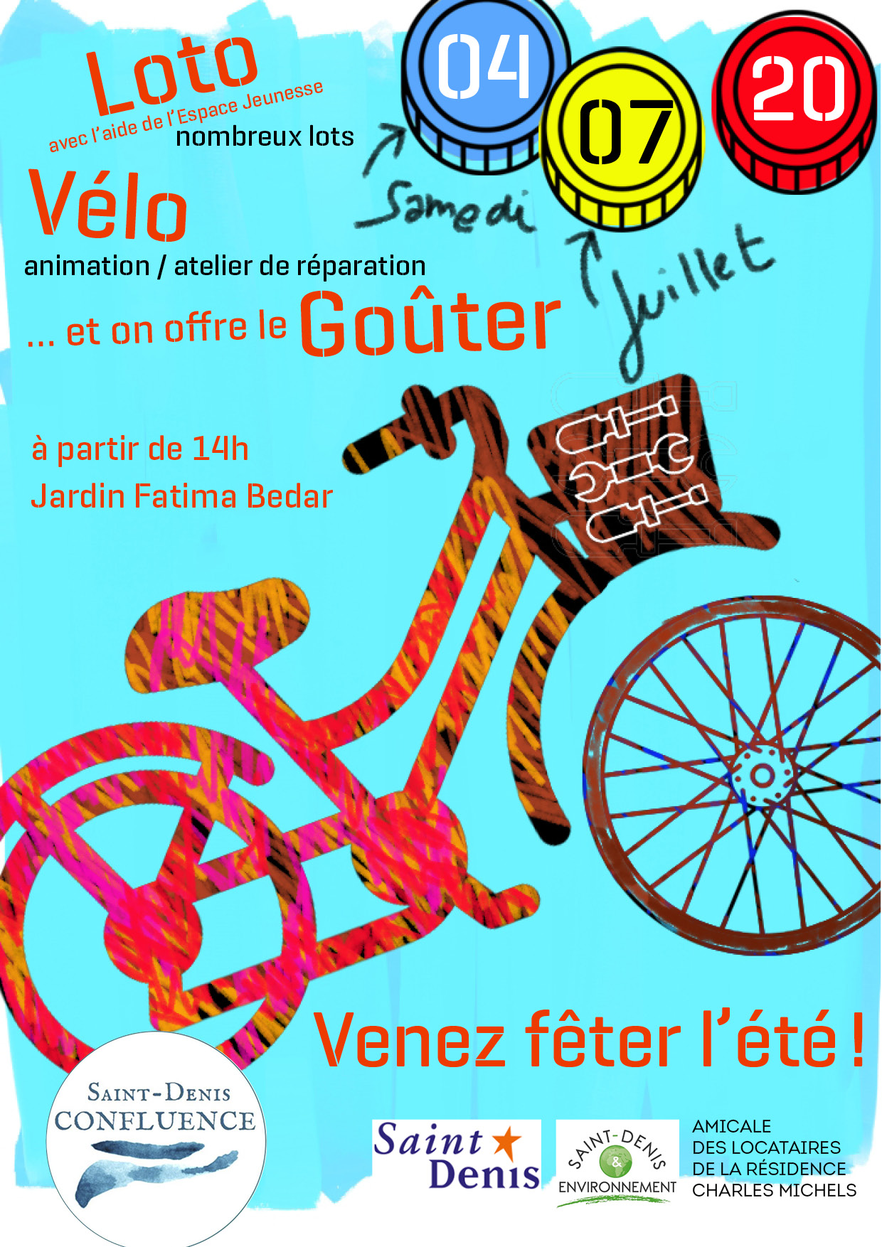 Fête de l'été 2020 : un loto, des vélos, et un goûter convivial samedi 4 juillet