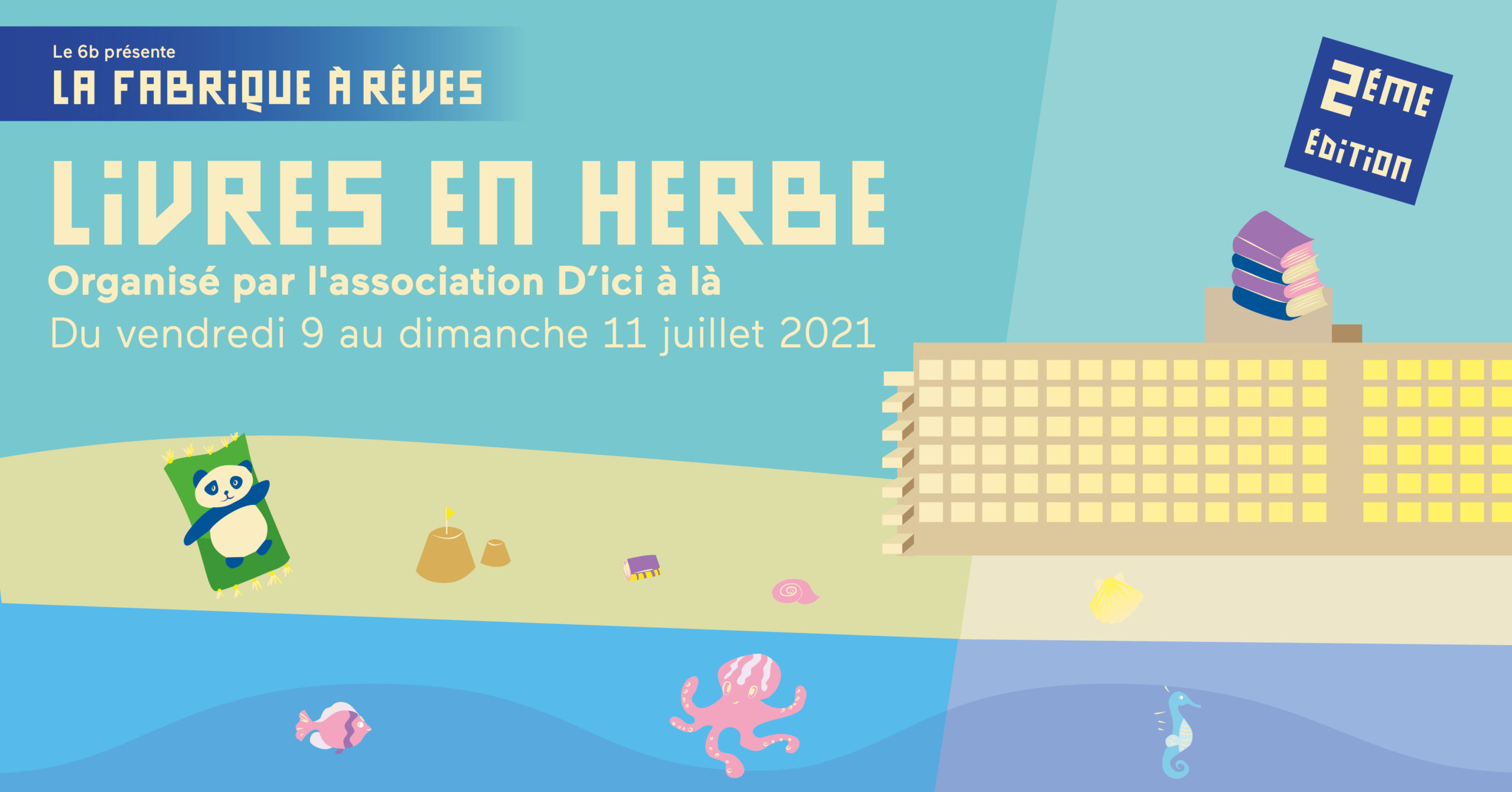 Festival livres en herbe au 6b