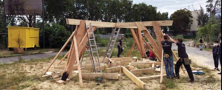 Chantiers navals participatifs de l'Odyssée au 6b (tous les mercredis, vendredis et dimanches)