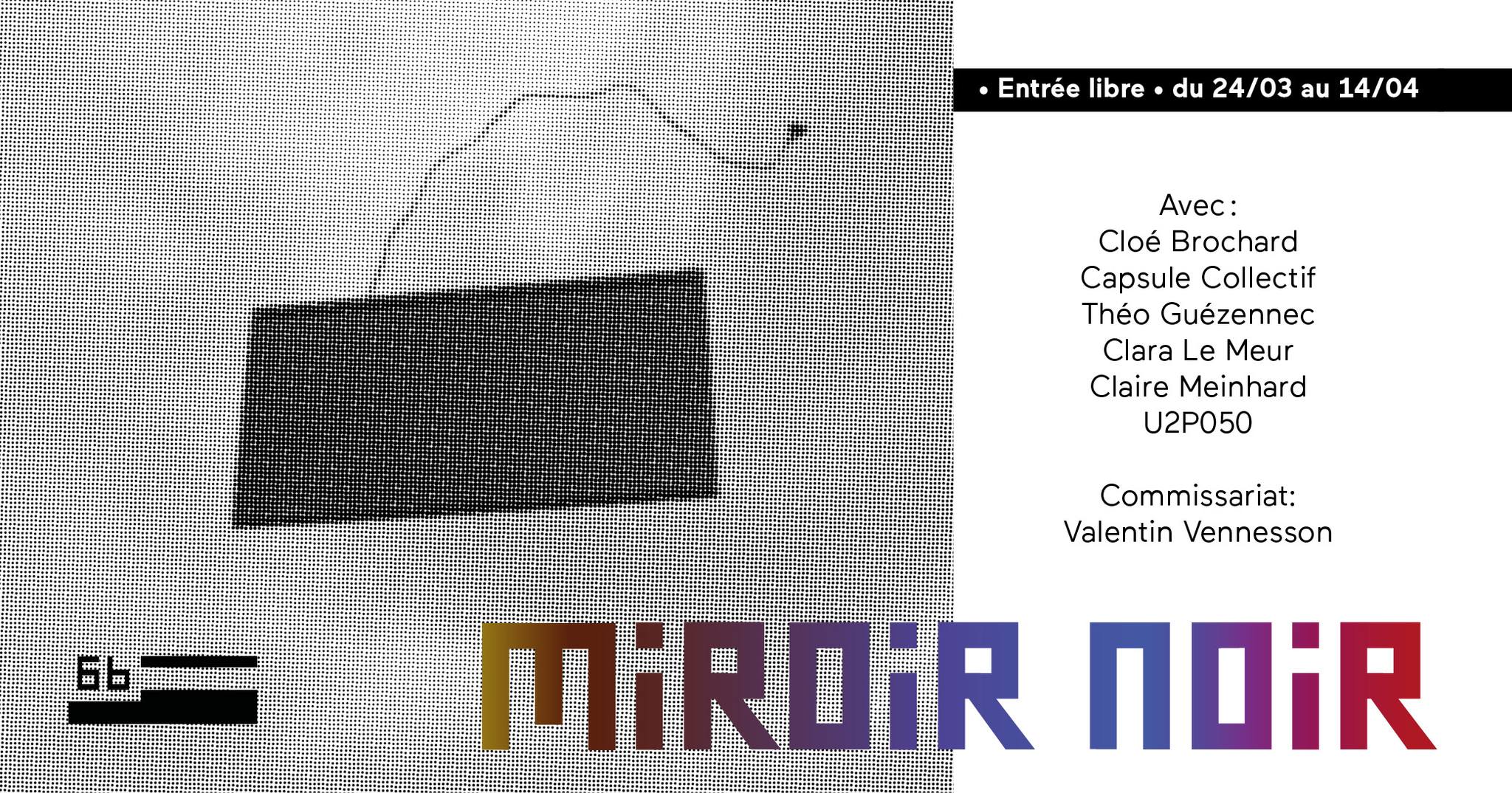 Visite guidée de l'exposition Miroir noir au 6b, suivi d'un atelier participatif (gratuit, enfants bienvenus)