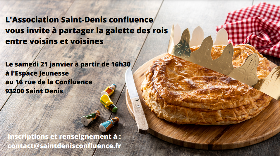 Dégustation de la galette des rois